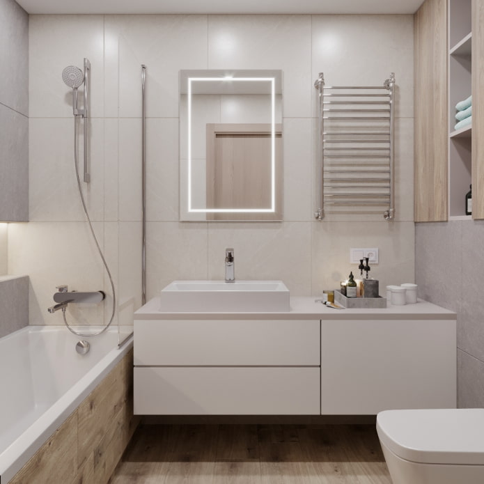 Как визуально увеличить маленькую ванную комнату?